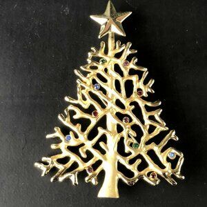 Vintage - Christmas Tree brooch